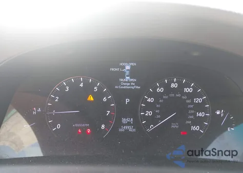 2010 Lexus Ls 460 L z USA, uszkodzony, nr VIN JTHGL5EF6A5040683